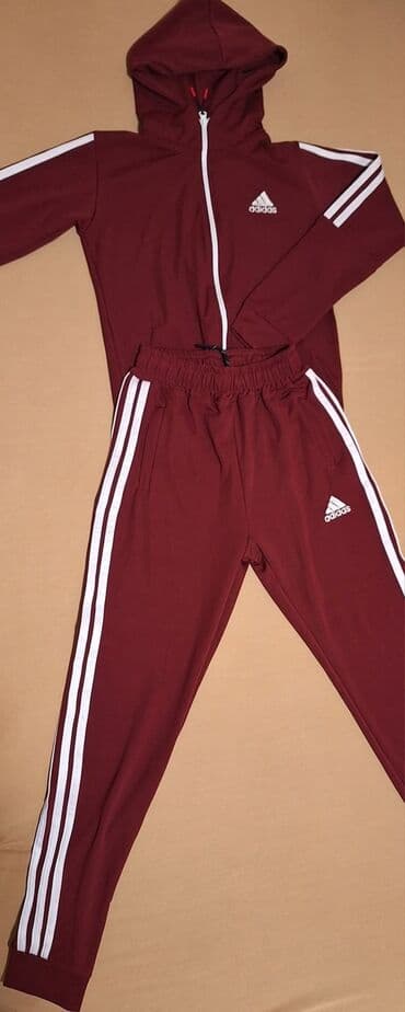 Skafanderi: Adidas, XL, bоја - Bordo — 1