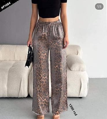 Satenske pantalone sa presijavanjem NOVO! S m l xl 1150 din KS