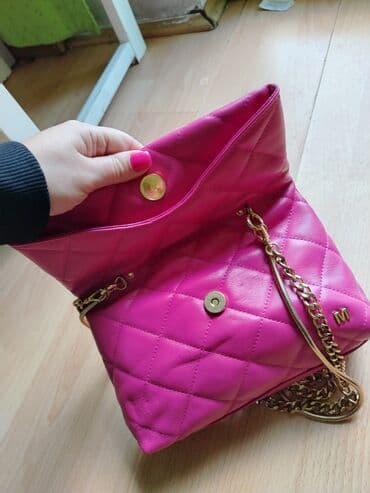 Venčanice i aksesoari: Elegantna torbica, Materijal: Veštačka koža — 2