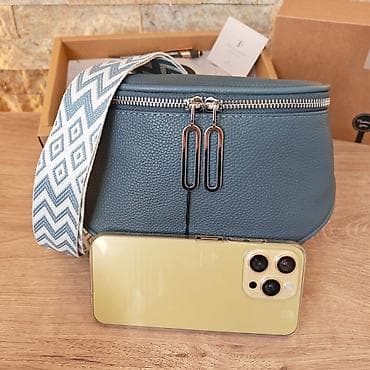 shein perike: Ženska crossbody torbica od kvalitetne granulirane kože u — 10