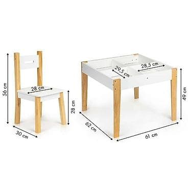 polovne ugaone garniture lalafo: ECO TOYS garnitura: sto + 2 dečije stolice Šifra proizvoda: OT143-250 — 5