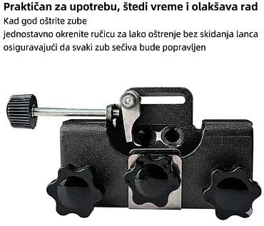 stihl aku testera: Nov ručni oštrač za lančane testere. U kompletu ima tri dijamantska — 6