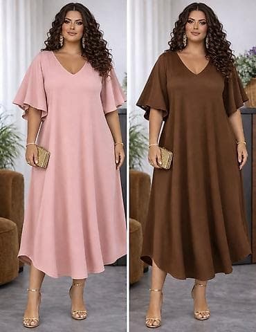 05. Haljina za punije 2XL 3XL 4XL 5XL 6XL 7XL 8XL Cena : 2.400 dinara