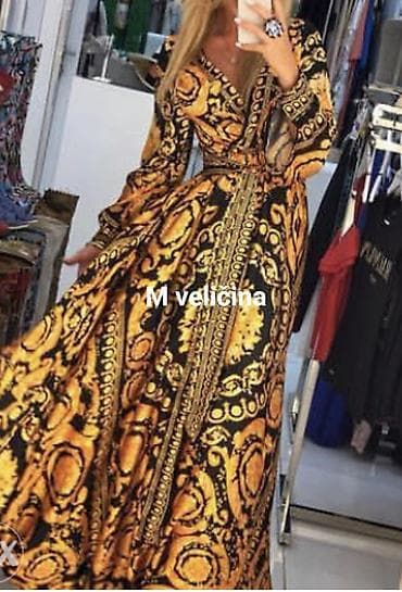 haljine za svadbu beograd: Haljina „VERSAĆE” stil – na preklop - Dugi model sa V-izrezom i dugim — 2