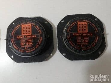 Headphones: Visaton-srednji i visoki. -srednji 14,5x14,5cm=60e par. -visoki — 1