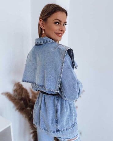 zara teksas jakne: Teksas jakna sa torbicom 2700 — 4