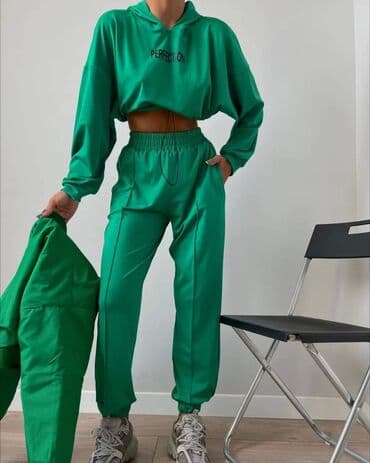 crno beli tech fleece: NEW MUST HAVE NEW,,PERFECTION'' Tracksuit Velicine:S M L XL — 4