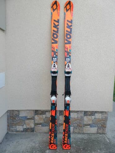 Ski equipment: Skije Volkl RACETIGER GS Geometrija skije 125-76-105 cm Radijus — 1