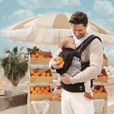 crni nike ranac: Kinderkraft nosiljka HUGGY BIZUU – Lunar Black Šifra proizvoda — 2