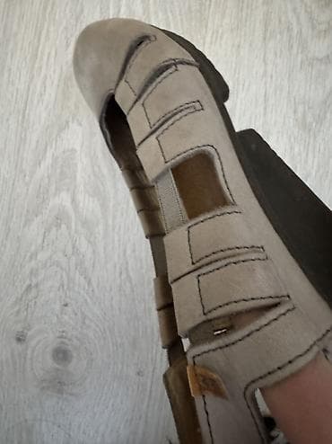 gleznjace sa petom: Od prave brusene koze,na lastiz prilagodjavaju se vasem — 5