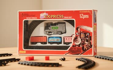 papuce air max 90: Mini EXPRESS Train Set – 12 pcs - Baterijski pogon (Battery Operated) — 1