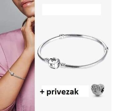 pandora narukvice cena: Pandora narukvica u originalnom pakovanju + gratis 1 privezak — 2