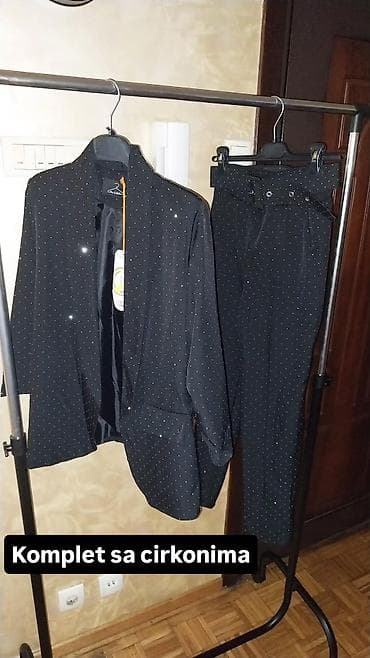 Novo! Ženski elegantni komplet sa cirkonima, univerzalan za S do L -