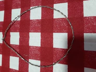 srebrna torbica sa cirkonima: Lančić, Materijal: Srebro — 4