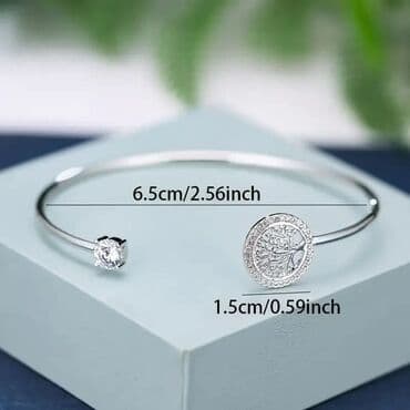 tek flis trenerke cena: Bangle, Material: Stainless steel — 5