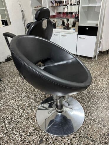 Parfemi: Salon oprema – set - Frizerska/kozmetička stolica: modernog kružnog — 1