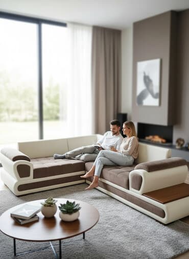 Beds: Ugaona garnitura sa dimenzijama na slici u odličnom stanju,isključivo — 1