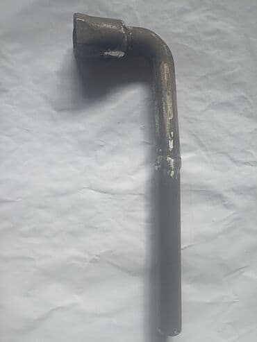 lampe sa perjem: Krivo-okasti ključ sa slike OK 37 mm dužine 400 mm, ručica debljine — 1