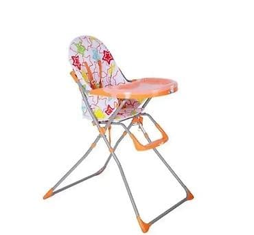 Feeding chairs: Dečija hranilica – sklopiva - Lagani metalni ram sa X konstrukcijom — 1