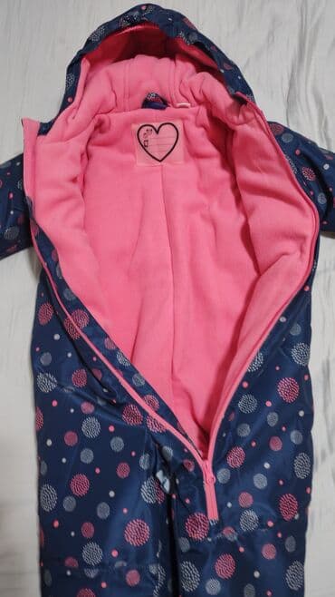 Dečiji zimski kombinezon sa kapuljačom kao nov - Veličina: 98 — 2