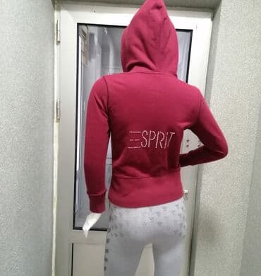 duks sa krznom: Esprit, S (EU 36), Single-colored, color - Red — 2