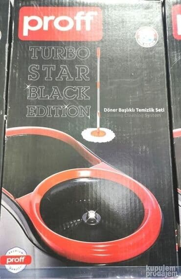 Kućna hemija i proizvodi za kuću: Spin Mop Sa Kantom BLACK EDIDITON turski

1399 dinara — 1