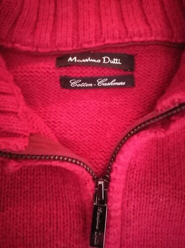 h: M (EU 38), Cotton, Single-colored, color - Red — 3