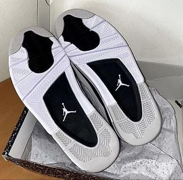 patike a klasa: Patike Air Jordan 4 – “White/Black/Grey” Original - Model: Air — 2