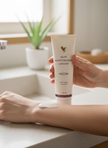 ravne cizme od prevrnute koze: Set Forever proizvoda za negu i wellness 1) Forever Aloe Moisturizing — 1