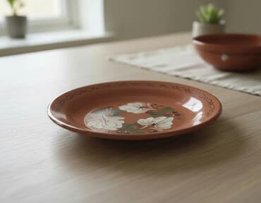 auto karta beograd zrenjanin: Ručno oslikani keramički tanjir – Korond, Transilvanija - — 2