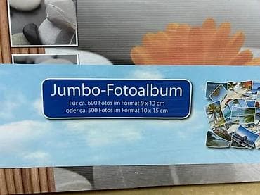 ormarići za bebe: Jumbo foto-album - Kapacitet: približno 600 fotografija formata 9 x — 5