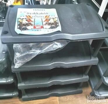 Polica za obucu 7. Izuzetno stabilna kada se sklopi. Izradjena od