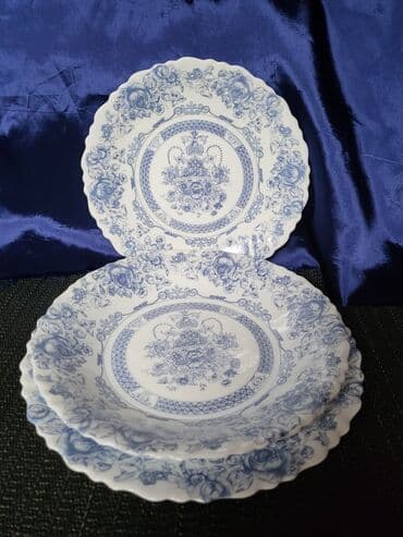 privesci za samoodbranu: Servis arkopal tanjira iz 80ih.god Francuska,za 6 osoba. Akopal — 5