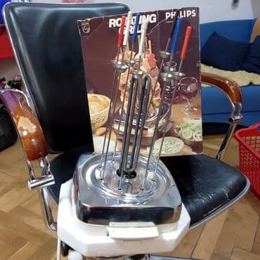 set za terasu: Electrical barbecue, Used — 2