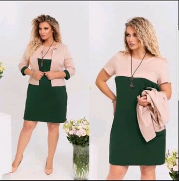 komplet haljina i sako: Dvodelni komplet 💞haljina i sako Ima elastina,materijal se ne menja,ne — 3