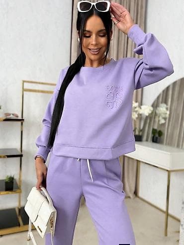 Donji veš: Ženski komplet trenerke – dukserica i donji deo - Model: dvoslojni — 2