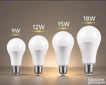 sijalica t10: LED sijalice sa standardnim E27 grlom i belom svetlošću. Pogodne za — 1