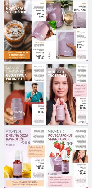 kolagen sa vitaminom c: Nutriplus Multivitamin je dodatak ishrani u obliku tableta, formulisan — 2