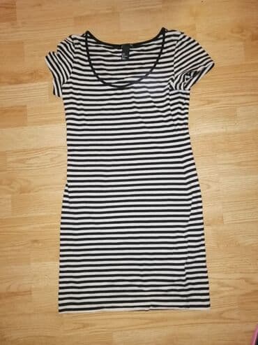 h m kacketi: H&M S, M, L, color - Black, Oversize, Short sleeves — 1