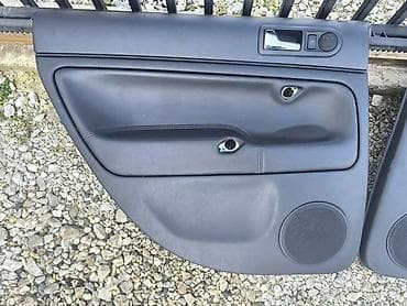 branik za passat b5.5: KOZNI TAPACIRI ZA VOLKSWAGEN PASSAT B5, PASSAT B5.5 | Crni kozni — 4