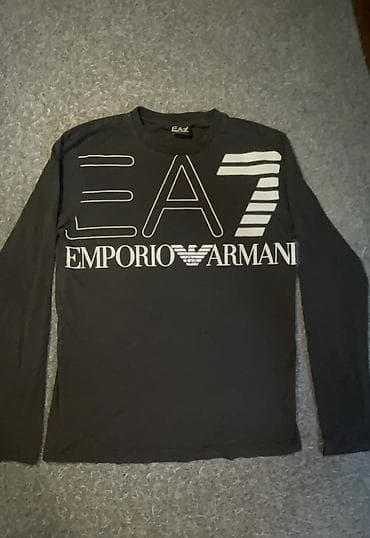 Men's T-shirt Emporio Armani, bоја - Crna
