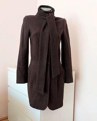 Sislay vuneni kaput Boja braon Strukiran Veličina je M Dužina: 87cm na lalafo.rs Sislay vuneni kaput Boja braon Strukiran Veličina je M Dužina: 87cm