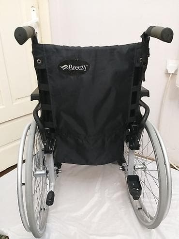 steznici za kicmu: Nemacka aluminijumska invalidska kolica poznate marke BREEZY, u veoma — 4