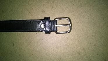 kaiš mona ženski: Kais zenski/deciji kozni Manual 87 cm.sa kopcom,sir.2,8 cm., ocuvan — 1