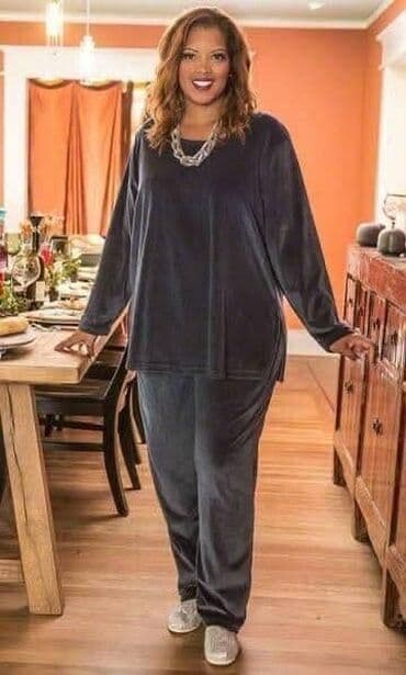 Venčanice i aksesoari: ZA PUNIJE DAME Plišani kompleti + ogrlica 2XL 3XL 4XL 5XL Cena : 3500 — 4