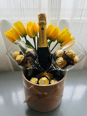 Ostali proizvodi za kuću: Elegantni poklon-aranžmani i premium gift korpe - Ručno aranžirane — 3