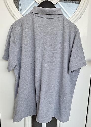 muska jakna s: Majica s kragnicom (polo), XXL - Boja: svetlosiva melange - Kroj — 2