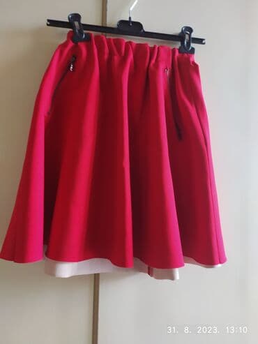 Women's Clothing: S, Mini, color - Red — 1