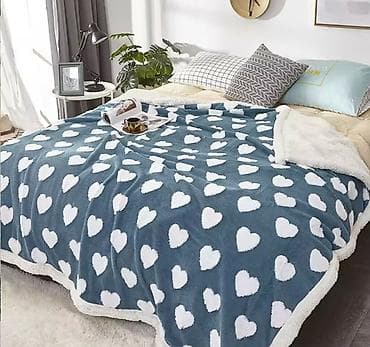 deda mraz i baba mrazica: DELTA HOME Luxury Micro Mink-Sherpa ćebe Dimenzija 200x200 - Tip — 1