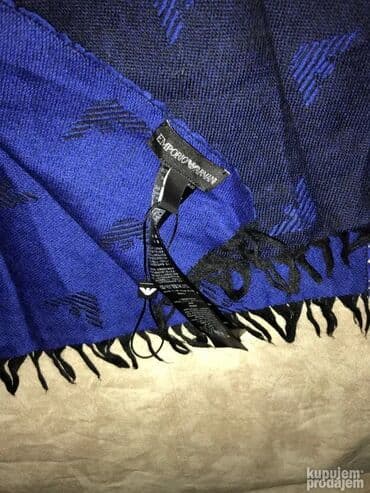 Šal, Giorgio Armani, bоја - Tamnoplava